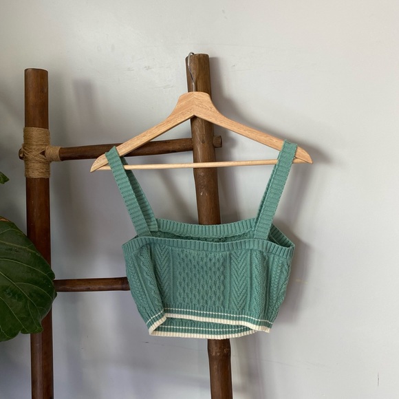 Cropped cardigan and bralette set - Picture 7 of 11